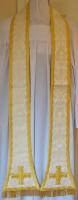 White Roman Preaching Stole